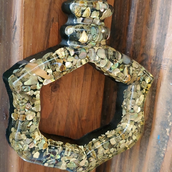 Vtg craftsman of Betty's shell abalone -KEY TO CALIFORNIA- - Picture 2 of 16